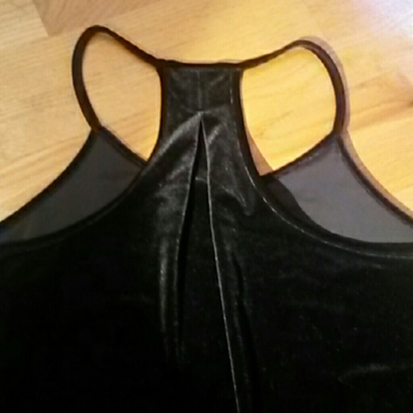 Black Velvet Racerback Tank Top - Picture 5 of 8